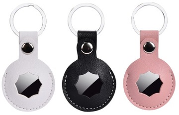3x SKÓRZANE ETUI CASE DO APPLE AIRTAG + GRATIS