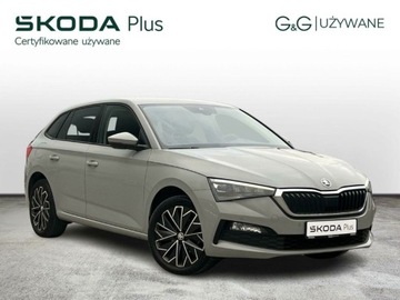 Skoda Scala Hatchback 1.0 TSI 110KM 2022 Skoda Scala Salon PL Szary Steel FV23 Climatronic Grzana szyba ASO, zdjęcie 6