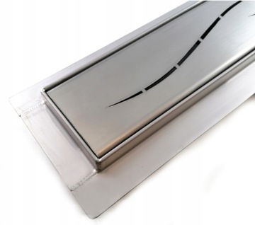 Odpływ liniowy prysznicowy 110 cm niski niska zabudowa 52 mm wzór M08