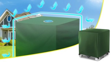 Крышка крышки брезента для резервуара вода Mauzer IBC 1000L Oxford Strong