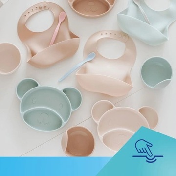 CANPOL СИЛИКОНОВАЯ ЧАШКА С ПРИСОСКОЙ ДЛЯ ДЕТЕЙ 51/400