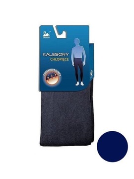 KALESONY CHŁOPIĘCE Wola Kids W38.003 NAVY granat 140-146
