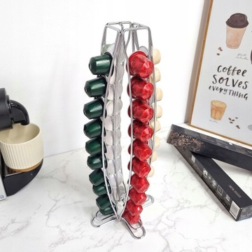 ПОЛКА ДЛЯ КАПСУЛ DOLCE GUSTO 40 ШТ. 4 КОЛОНКА