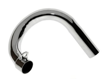 Хромированный колено глушителя WSK 175 Dudek S1