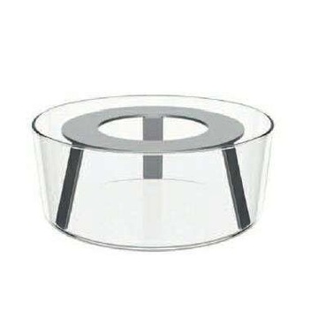 Круглый стеклянный подогреватель чая SIMAX