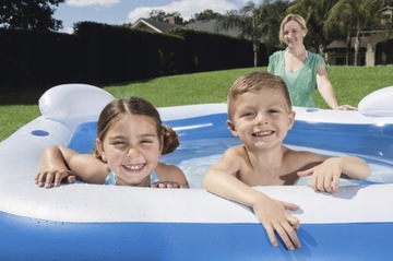 ДЕТСКИЙ САДОВЫЙ НАДУВНОЙ БАССЕЙН СО СПИНКОЙ