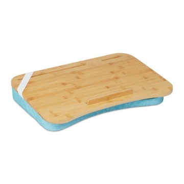 Подушка для ноутбука с бамбуковой полкой