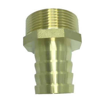 MOSIĘŻNA ZŁĄCZKA DO WĘŻA OGRODOWEGO Adapter, króciec x męski, średnica króćca 40 mm
