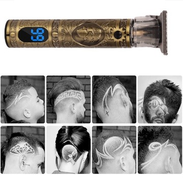 ТРИМЕР ДЛЯ СТРИЖКИ ВОЛОС БОРОДЫ И БОРОДЫ С РЕГУЛИРОВКОЙ ЖК-БРИТВЫ