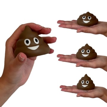 Kupa Poo Emoji Wolno Wracająca Squishy Gniotek Antystresowy