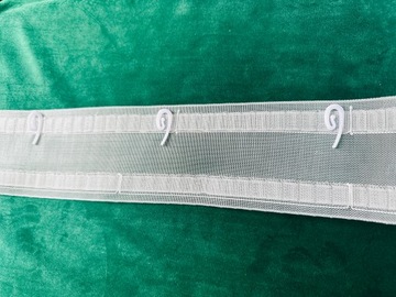 AGRAFKA FRANCUSKA HACZYKI 50 SZTUK SZYNA SUFITOWA MOCOWANIE WAVE FALA