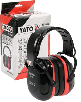 NAUSZNIKI PRZECIWHAŁASOWE ELEK. BLUETOOTH YT-74626