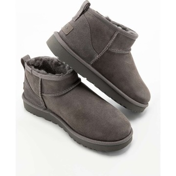 ŚNIEGOWCE DAMSKIE UGG W CLASSIC SKóRA NATURALNA 39