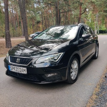 Seat Leon III SC Facelifting 1.2 TSI 110KM 2017 Seat Leon Seat Leon III 1.2 CarPlay Navi Radar Jeden Wlasciciel Serwis ASO