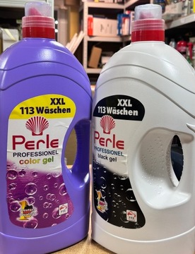 Żel do prania color lawenda + black Perle 5,65l niemiecki wydajny