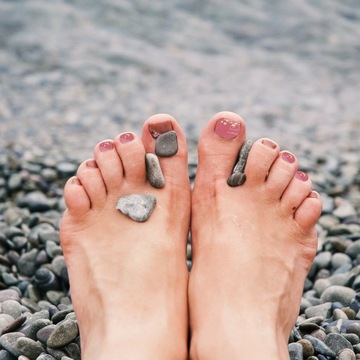 Наклейки на ногти Гелевые кончики пальцев Арт.