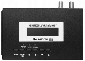 Modulator Cyfrowy HDMI do DVB-T VHF / UHF Sygnału Telewizyjnego Antenowego