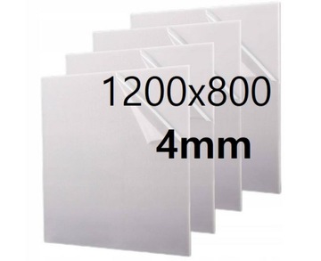 PLEKSI PLEXI PLEKSA PLEXA płyta na wymiar mleczna opal 120cm x 80cm x 4mm
