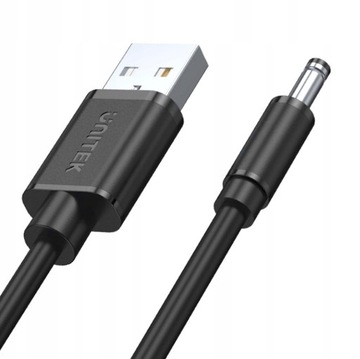 Kabel zasilający USB - wtyk DC 3.5/1.35 mm Unitek