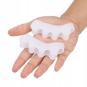 7 Pairs Silicone Toe Separator Foot Care Bunion