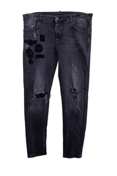 Dsquared2 spodnie jeans Męskie r.52 L/XL skiny