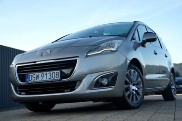 Peugeot 5008 I Minivan Facelifting 2.0 HDi 163KM 2015 Peugeot 5008 FELINE kamera SKÓRA nawi PANORAMA