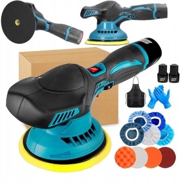 AKUMULATOROWA MASZYNA POLERSKA DUAL ACTION Polerka Bezprzewodowa 6000rpm