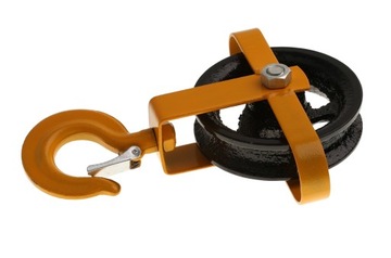 KRĄŻEK BUDOWLANY NA ŁOŻYSKU 120 mm BLOCZEK ŻÓŁTY
