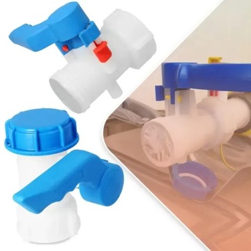 60 КЛАПАН-ДИСК IBC ДЛЯ MAUZER БОЧКА MAUSER 1000 Л, ВЫХОД S60X6 IBC 60 ММ