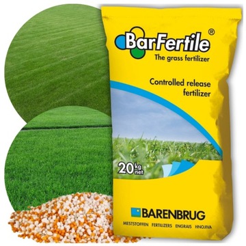 Nawóz Barenbrug ECO do trawy uniwersalny długodziałający 20kg organiczny