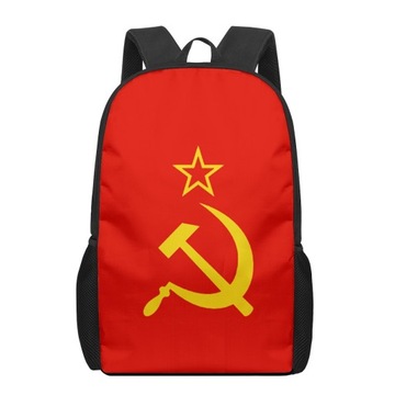 Zsrr flaga zsrr wzór dzieci torby szkolne dla dzi
