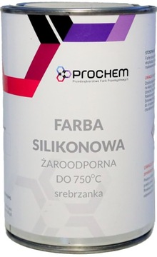 PROCHEM FARBA SILIKONOWA ŻAROODPORNA 750°C
