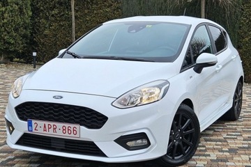 Ford Fiesta VIII Hatchback 3d 1.0 EcoBoost 100KM 2018 Ford Fiesta ST-LINE, Benzyna,Dobrze wyposazony...