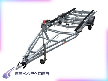 PRZYCZEPA PODŁODZIOWA MODEL PP-3500, 2-osiowa, ŁADOWNOŚĆ 2950 kg