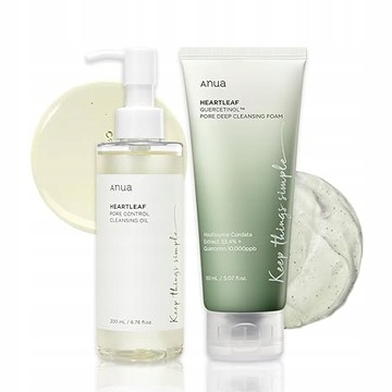 ANUA Double Cleansing Duo ZESTAW 2szt