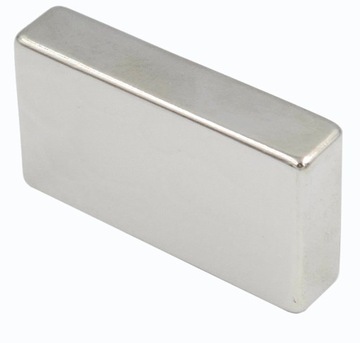 MOCNY MAGNES NEODYMOWY 45x25x10 / MAGNESY NEODYMOWE /