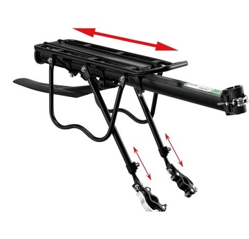 ВОДОНЕПРОНИЦАЕМОЕ ЗАДНЕЕ ВЕЛОСИПЕДНОЕ крепление БЫСТРОЙ КОНСТРУКЦИИ, РЕГУЛИРУЕМОЕ, ДЛЯ MTB