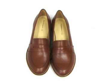 МОКАСИНЫ НАТУРАЛЬНОЙ КОЖИ (119b)40