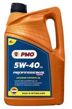 PMO PROFESSIONAL SERIES 5W-40 4L