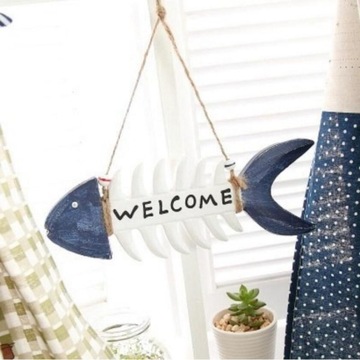 Drewniana ścienna dekoracyjna tabliczka Shabby Chic wisząca