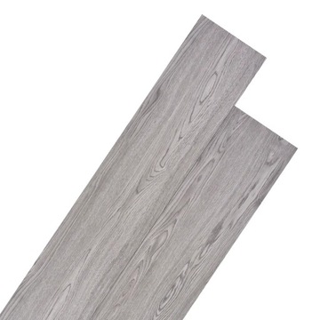 Panele podłogowe, 4,46 m², 3 mm, PVC, ciemnoszare,