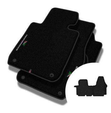 Velurové koberce Performance pro Nissan Primastar 2001-2014 přední řada