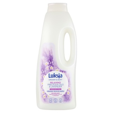Luksja Creamy & Soft Kremowy Płyn Do Kąpieli Relaksujące Drogocenne Olejki