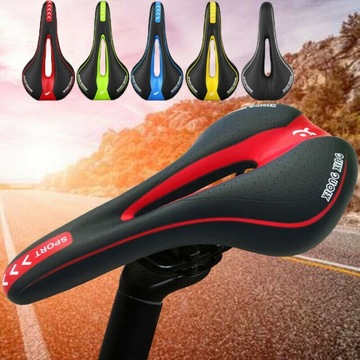 УДОБНОЕ, СПОРТИВНОЕ, ДЫШАЩЕЕ ВЕЛОСИПЕДНОЕ СИДЕНЬЕ