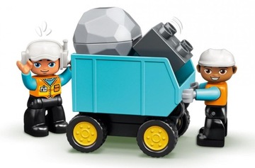 LEGO Duplo 10931 Грузовик и гусеничный экскаватор ПОДАРОК ​​НА ДЕНЬ РОЖДЕНИЯ