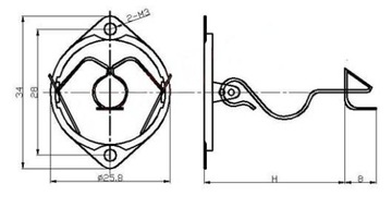 Монтаж лампы типа ECC
