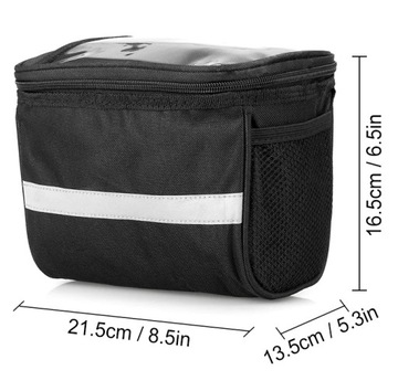 СУМКА ДЛЯ ВЕЛОСИПЕДА НА РУЛЬ, БОЛЬШАЯ ВЕЛОСИПЕДНАЯ СУМКА