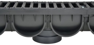 Линейный чугунный дренаж 125 каналов D100