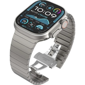 TYTANOWA BRANSOLETA pasek do Apple Watch Ultra 1 - 3 + TOOL + SZKŁO