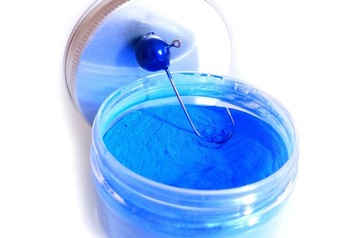 КРАСКА для покраски джиг-головок Синяя!